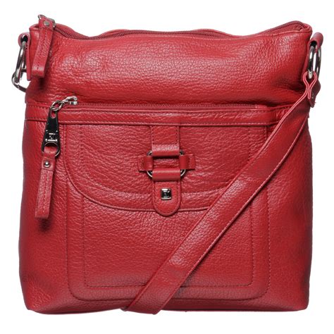 Mott Large Leather Crossbody Bag 